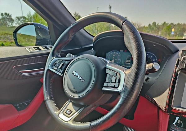 Jaguar F-Pace cena 389998 przebieg: 50000, rok produkcji 2020 z Katowice małe 407